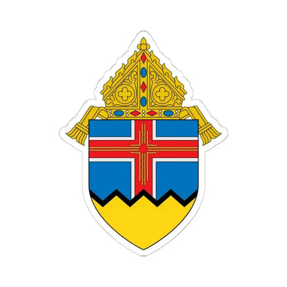 Diocese of Las Cruces - STICKER Vinyl Kiss-Cut Decal 6 Inch White - The Sticker Space