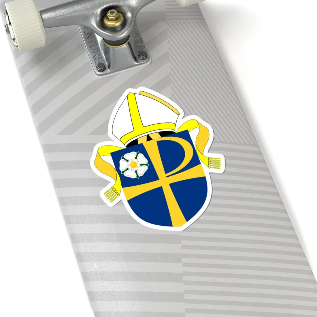 Diocese of Leeds arms (England) (Coat of Arms) STICKER Vinyl Kiss-Cut Decal - The Sticker Space