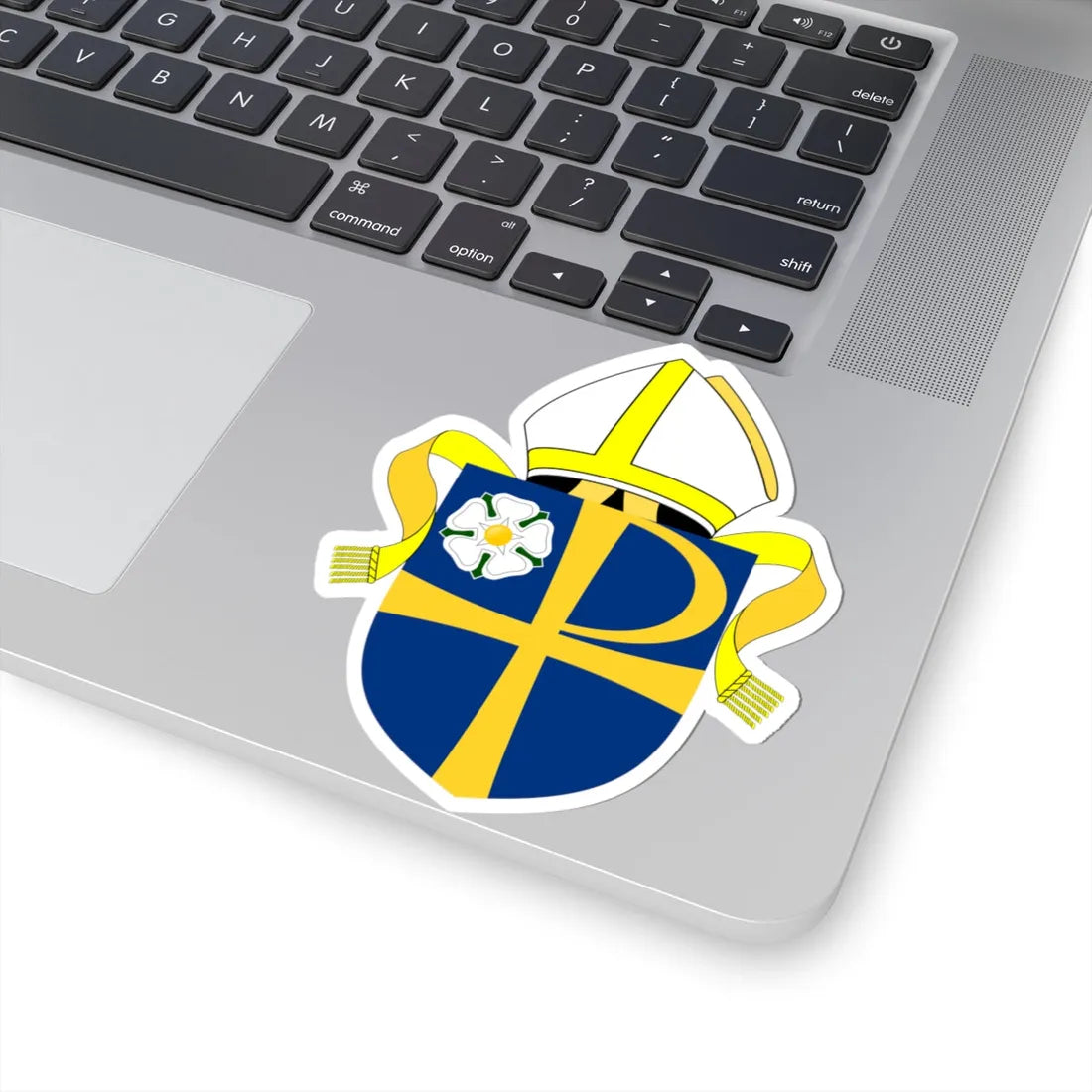 Diocese of Leeds arms (England) (Coat of Arms) STICKER Vinyl Kiss-Cut Decal - The Sticker Space