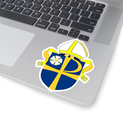 Diocese of Leeds arms (England) (Coat of Arms) STICKER Vinyl Kiss-Cut Decal - The Sticker Space
