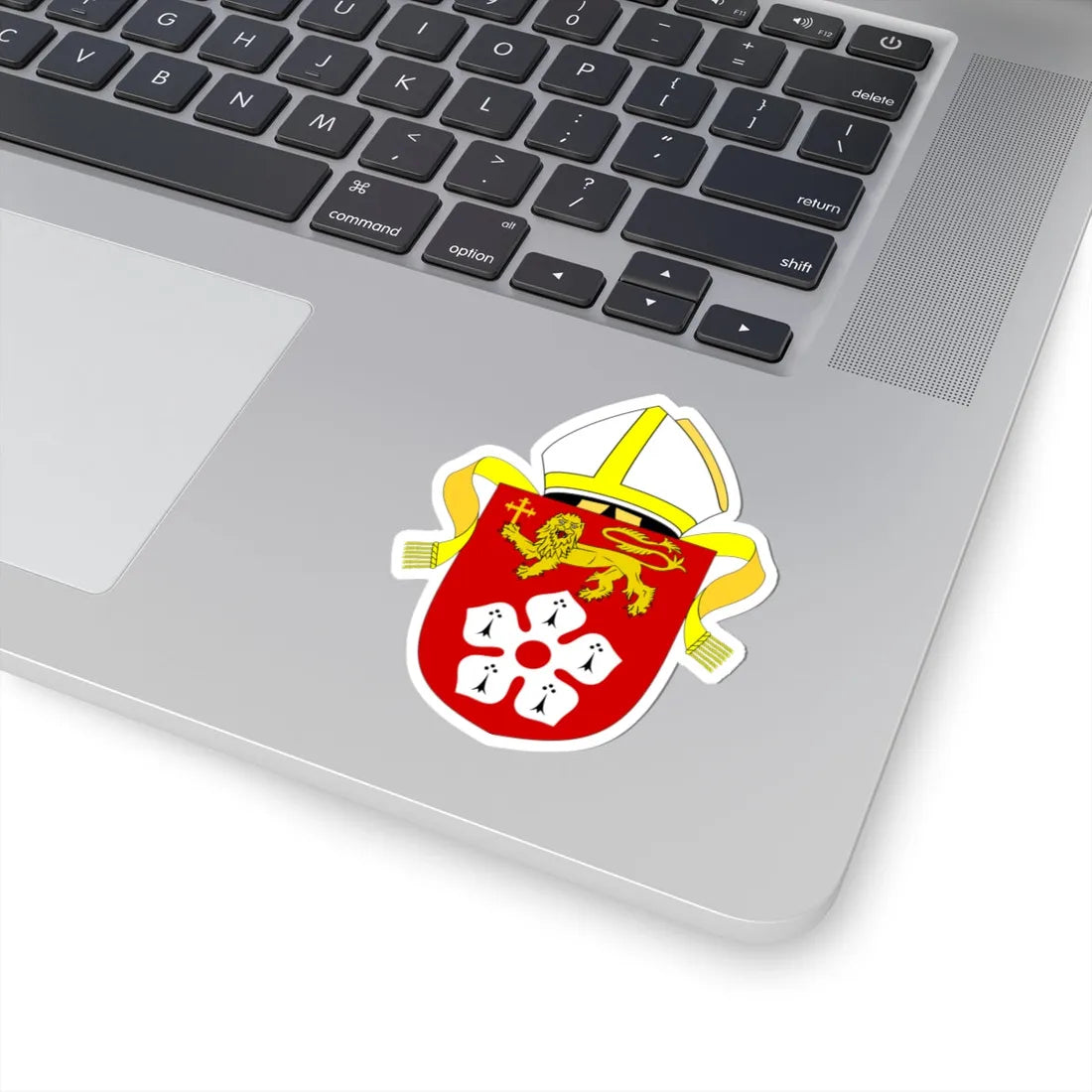 Diocese of Leicester arms (England) (Coat of Arms) STICKER Vinyl Kiss-Cut Decal - The Sticker Space