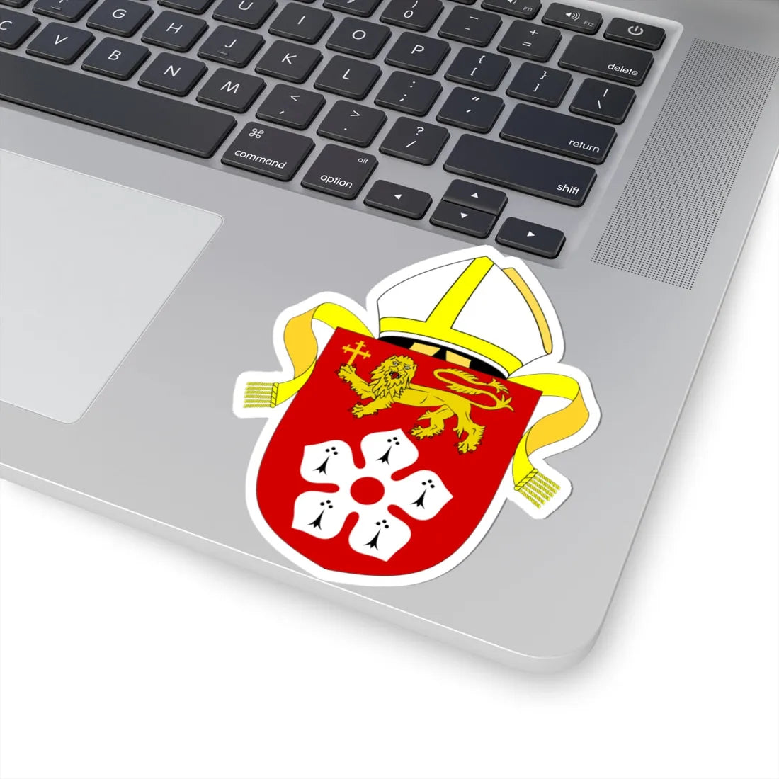 Diocese of Leicester arms (England) (Coat of Arms) STICKER Vinyl Kiss-Cut Decal - The Sticker Space