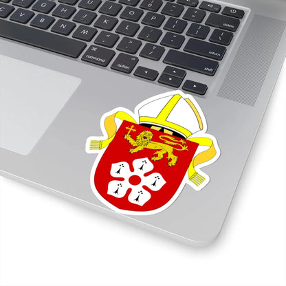 Diocese of Leicester arms (England) (Coat of Arms) STICKER Vinyl Kiss-Cut Decal - The Sticker Space