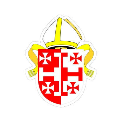 Diocese of Lichfield arms (England) (Coat of Arms) STICKER Vinyl Kiss-Cut Decal - The Sticker Space