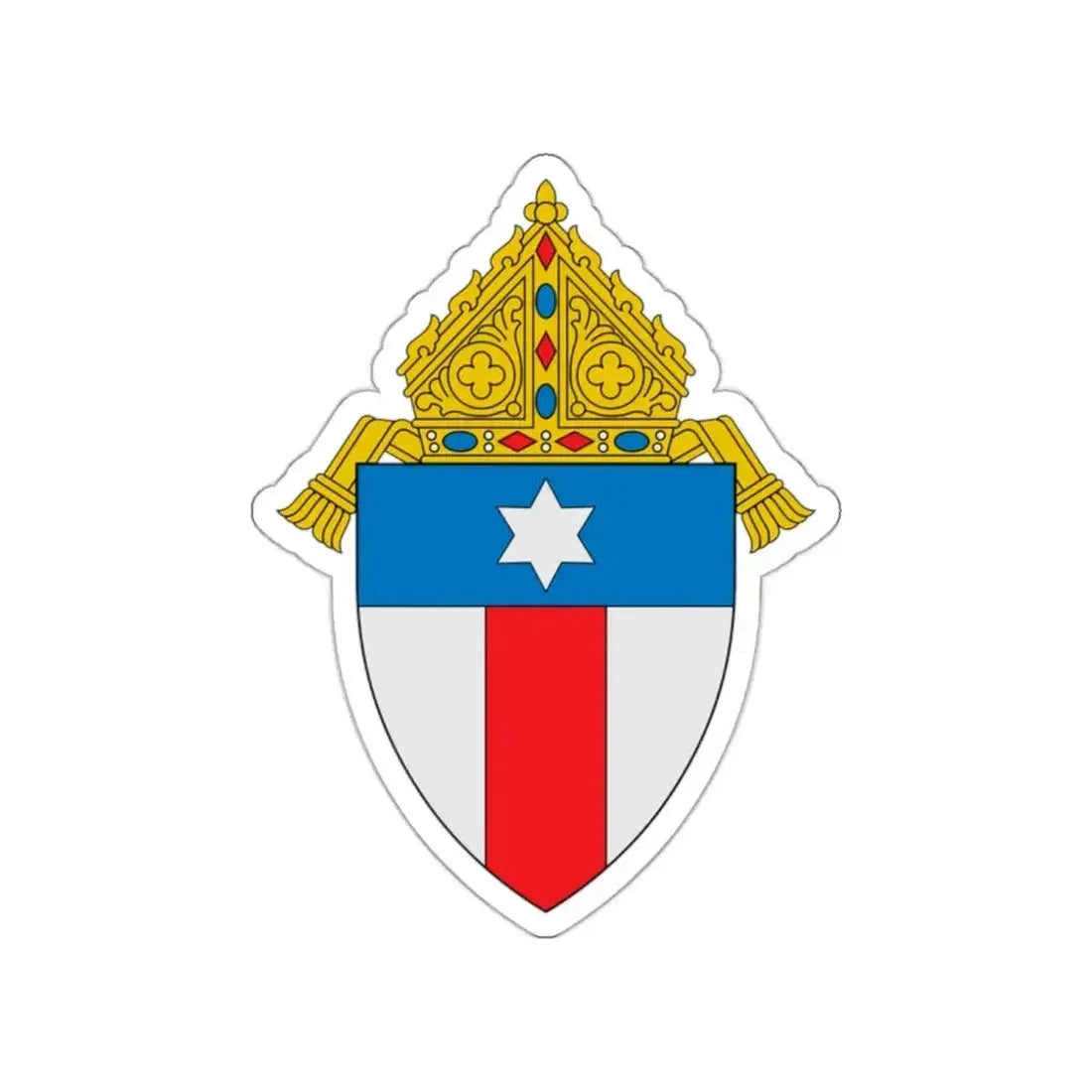 Diocese of Lincoln - STICKER Vinyl Die-Cut Decal - The Sticker Space