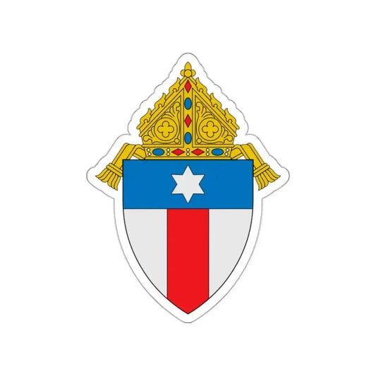 Diocese of Lincoln - STICKER Vinyl Die-Cut Decal White Die-Cut 2 Inch - The Sticker Space