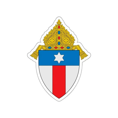 Diocese of Lincoln - STICKER Vinyl Die-Cut Decal White Die-Cut 4 Inch - The Sticker Space