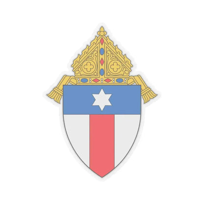Diocese of Lincoln - STICKER Vinyl Kiss-Cut Decal 4 Inch Transparent - The Sticker Space