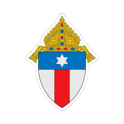 Diocese of Lincoln - STICKER Vinyl Kiss-Cut Decal 6 Inch White - The Sticker Space