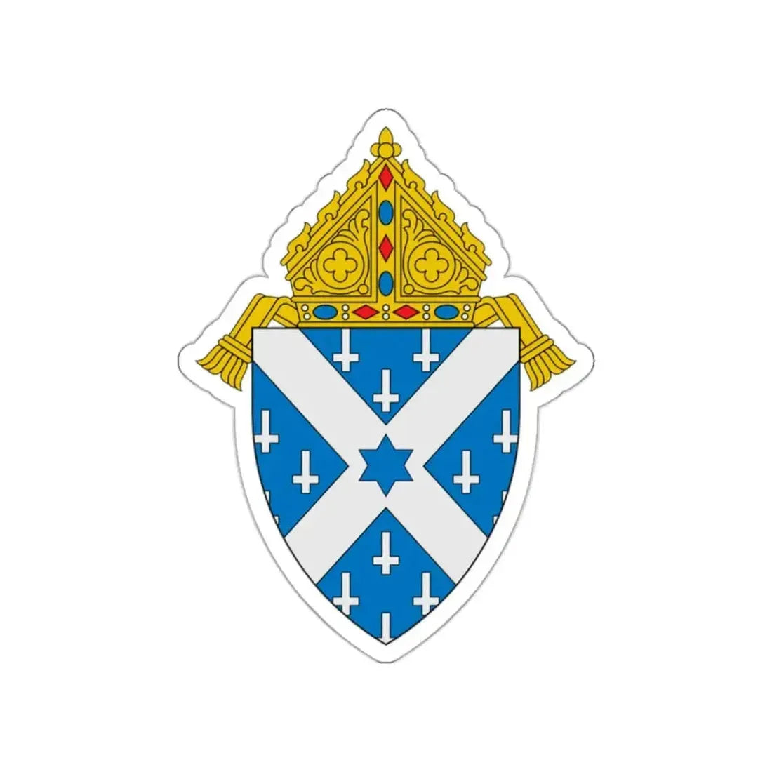 Diocese of Little Rock - STICKER Vinyl Die-Cut Decal - The Sticker Space