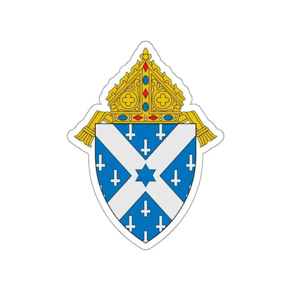 Diocese of Little Rock - STICKER Vinyl Die-Cut Decal White Die-Cut 3 Inch - The Sticker Space