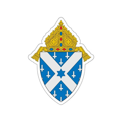 Diocese of Little Rock - STICKER Vinyl Die-Cut Decal White Die-Cut 4 Inch - The Sticker Space