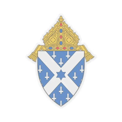 Diocese of Little Rock - STICKER Vinyl Kiss-Cut Decal 2 Inch Transparent - The Sticker Space