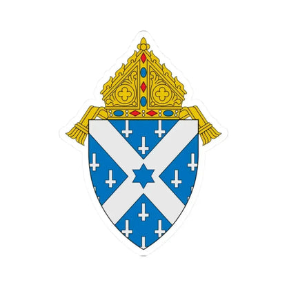Diocese of Little Rock - STICKER Vinyl Kiss-Cut Decal 2 Inch White - The Sticker Space