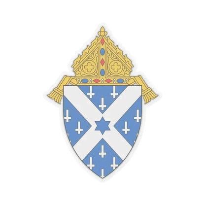 Diocese of Little Rock - STICKER Vinyl Kiss-Cut Decal 6 Inch Transparent - The Sticker Space