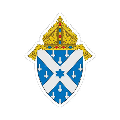 Diocese of Little Rock - STICKER Vinyl Kiss-Cut Decal 6 Inch White - The Sticker Space