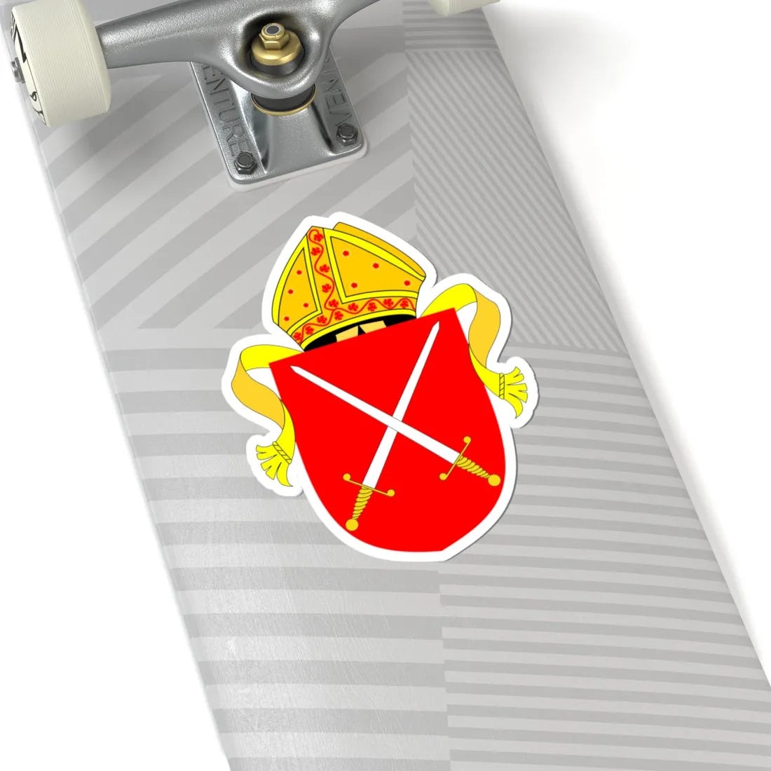 Diocese of London arms (England) (Coat of Arms) STICKER Vinyl Kiss-Cut Decal - The Sticker Space