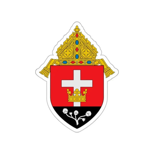 Diocese of Lubbock - STICKER Vinyl Die-Cut Decal White Die-Cut 2 Inch - The Sticker Space