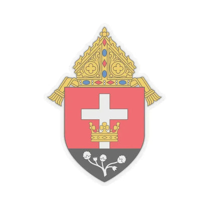 Diocese of Lubbock - STICKER Vinyl Kiss-Cut Decal 2 Inch Transparent - The Sticker Space