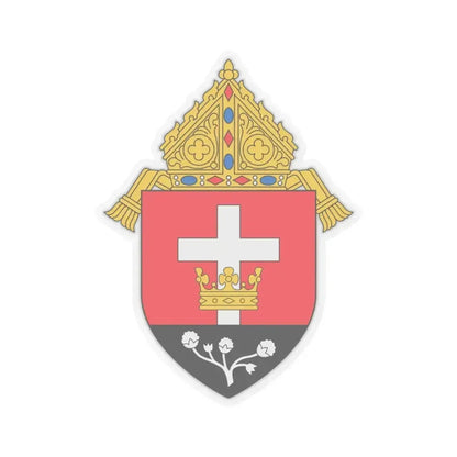 Diocese of Lubbock - STICKER Vinyl Kiss-Cut Decal 4 Inch Transparent - The Sticker Space