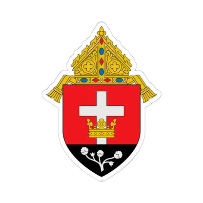 Diocese of Lubbock - STICKER Vinyl Kiss-Cut Decal 6 Inch White - The Sticker Space