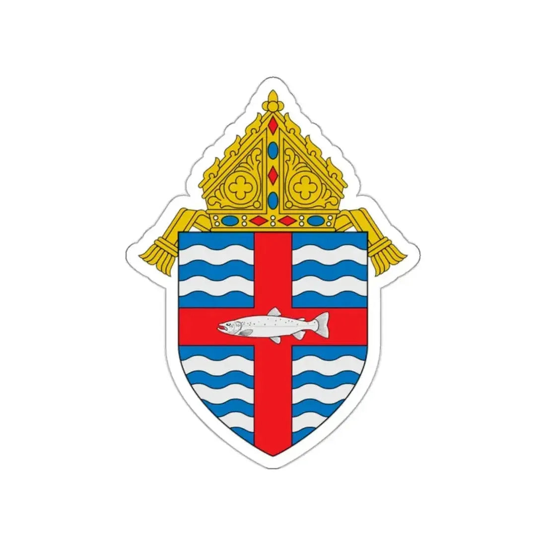 Diocese of Madison - STICKER Vinyl Die-Cut Decal - The Sticker Space