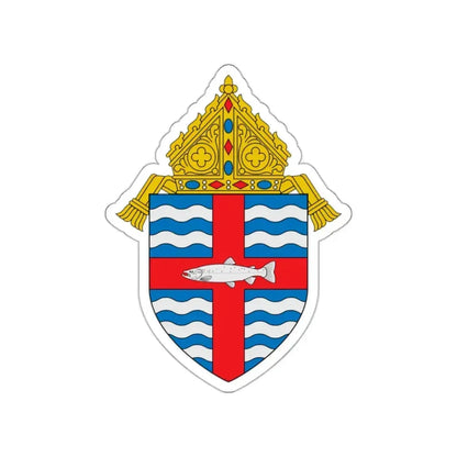 Diocese of Madison - STICKER Vinyl Die-Cut Decal White Die-Cut 2 Inch - The Sticker Space