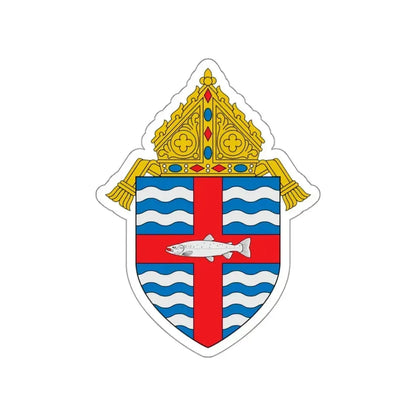 Diocese of Madison - STICKER Vinyl Die-Cut Decal White Die-Cut 3 Inch - The Sticker Space