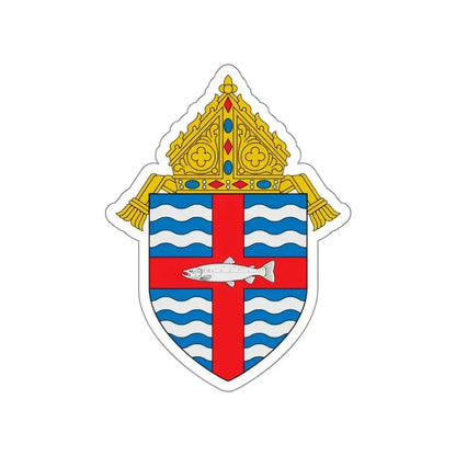 Diocese of Madison - STICKER Vinyl Die-Cut Decal White Die-Cut 5 Inch - The Sticker Space