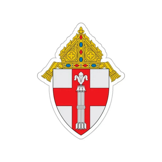 Diocese of Manchester 2 - STICKER Vinyl Die-Cut Decal White Die-Cut 2 Inch - The Sticker Space