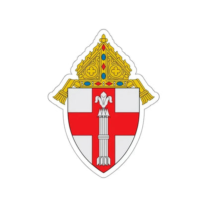 Diocese of Manchester 2 - STICKER Vinyl Die-Cut Decal White Die-Cut 3 Inch - The Sticker Space