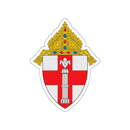 Diocese of Manchester 2 - STICKER Vinyl Die-Cut Decal White Die-Cut 6 Inch - The Sticker Space