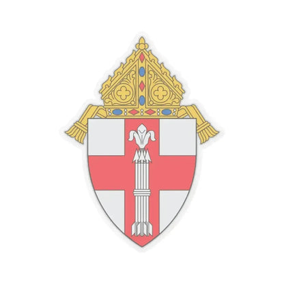 Diocese of Manchester 2 - STICKER Vinyl Kiss-Cut Decal 2 Inch Transparent - The Sticker Space