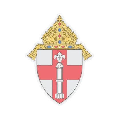 Diocese of Manchester 2 - STICKER Vinyl Kiss-Cut Decal 3 Inch Transparent - The Sticker Space
