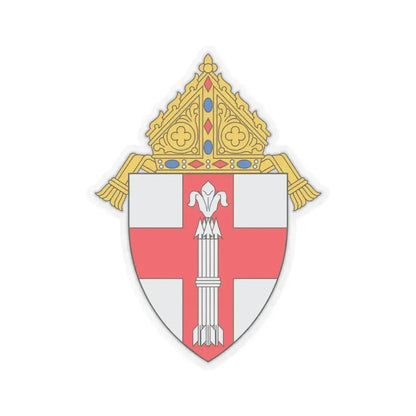 Diocese of Manchester 2 - STICKER Vinyl Kiss-Cut Decal 6 Inch Transparent - The Sticker Space