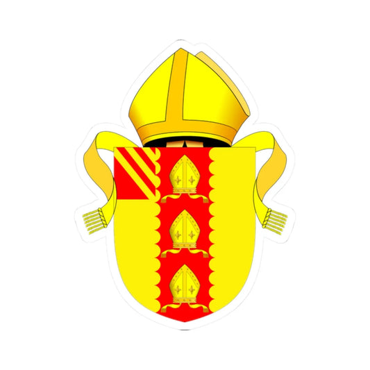 Diocese of Manchester arms (England) (Coat of Arms) STICKER Vinyl Kiss-Cut Decal 2 Inch White - The Sticker Space