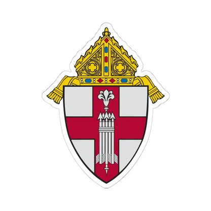 Diocese of Manchester - STICKER Vinyl Kiss-Cut Decal 6 Inch White - The Sticker Space