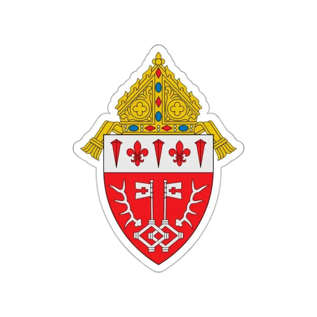 Diocese of Marquette - STICKER Vinyl Die-Cut Decal - The Sticker Space