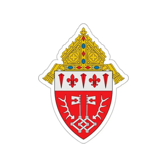 Diocese of Marquette - STICKER Vinyl Die-Cut Decal White Die-Cut 2 Inch - The Sticker Space