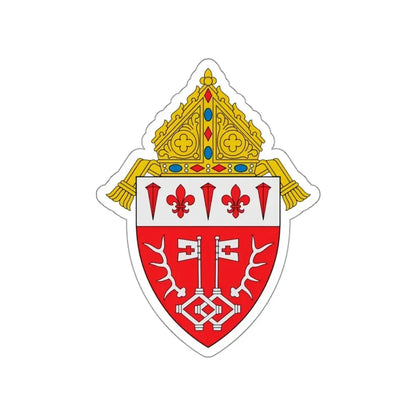 Diocese of Marquette - STICKER Vinyl Die-Cut Decal White Die-Cut 3 Inch - The Sticker Space
