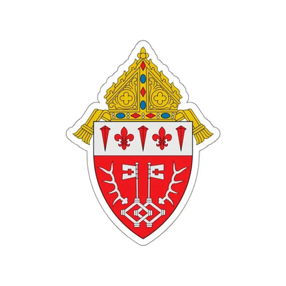 Diocese of Marquette - STICKER Vinyl Die-Cut Decal White Die-Cut 4 Inch - The Sticker Space