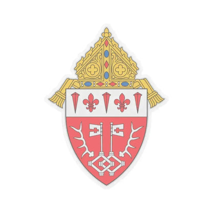 Diocese of Marquette - STICKER Vinyl Kiss-Cut Decal 2 Inch Transparent - The Sticker Space