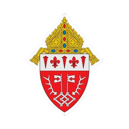 Diocese of Marquette - STICKER Vinyl Kiss-Cut Decal 2 Inch White - The Sticker Space