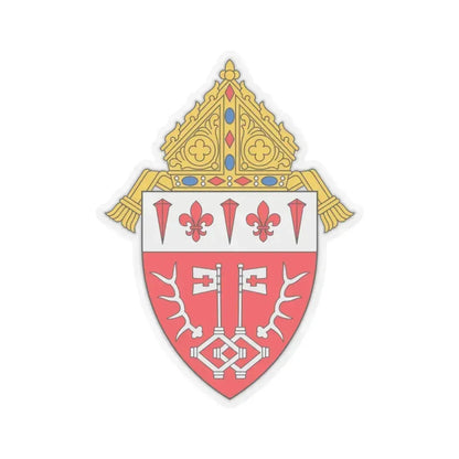 Diocese of Marquette - STICKER Vinyl Kiss-Cut Decal 3 Inch Transparent - The Sticker Space