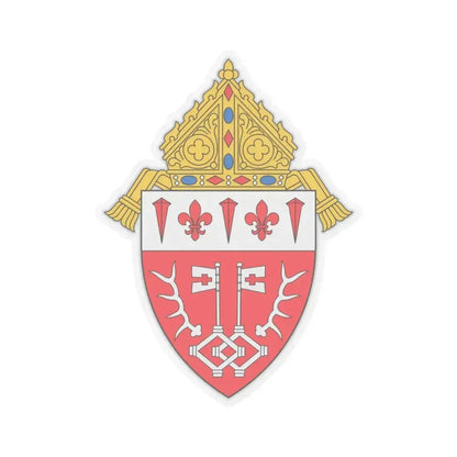 Diocese of Marquette - STICKER Vinyl Kiss-Cut Decal 4 Inch Transparent - The Sticker Space