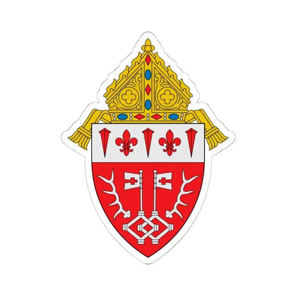 Diocese of Marquette - STICKER Vinyl Kiss-Cut Decal 6 Inch White - The Sticker Space