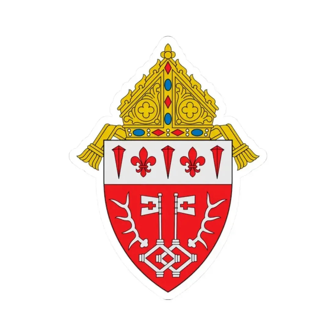 Diocese of Marquette - STICKER Vinyl Kiss-Cut Decal - The Sticker Space