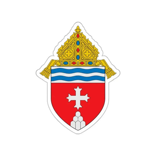 Diocese of Memphis - STICKER Vinyl Die-Cut Decal White Die-Cut 2 Inch - The Sticker Space