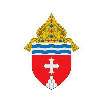 Diocese of Memphis - STICKER Vinyl Kiss-Cut Decal 2 Inch White - The Sticker Space