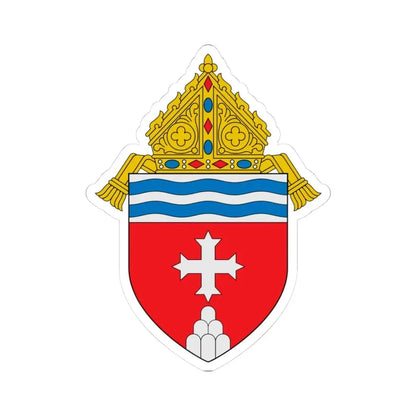 Diocese of Memphis - STICKER Vinyl Kiss-Cut Decal 3 Inch White - The Sticker Space